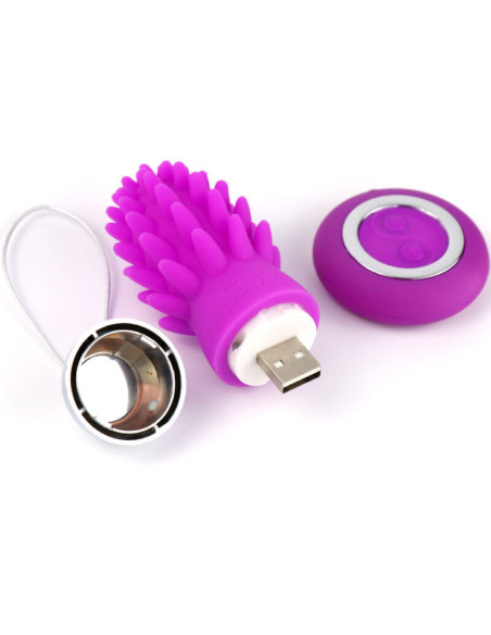 ARMONY - OCTOPUS CACTUS VIBRATING EGG VIOLET REMOTE CONTROL
