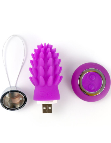 ARMONY - OCTOPUS CACTUS VIBRATING EGG VIOLET REMOTE CONTROL