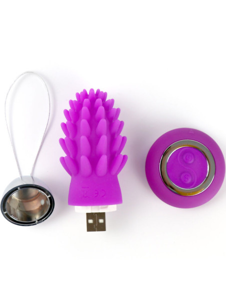 ARMONY - OCTOPUS CACTUS VIBRATING EGG VIOLET REMOTE CONTROL