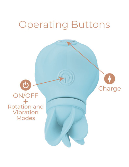 ADRIEN LASTIC - CARESS CLITORIS STIMULATOR BLUE