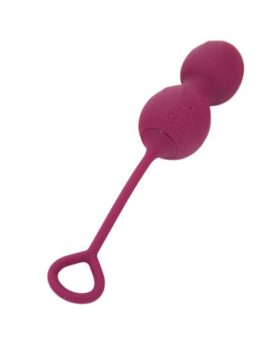 ARMONY - BLOSSOMS VAGINAL DUMBBELL VIBRATION REMOTE CONTROL 10 VIBRATIONS DARK RED