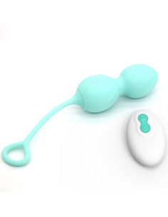 ARMONY - BLOSSOMS VAGINAL DUMBBELL VIBRATION REMOTE CONTROL 10 VIBRATIONS GREEN