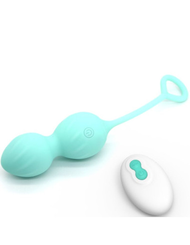 ARMONY - BLOSSOMS VAGINAL DUMBBELL VIBRATION REMOTE CONTROL 10 VIBRATIONS GREEN