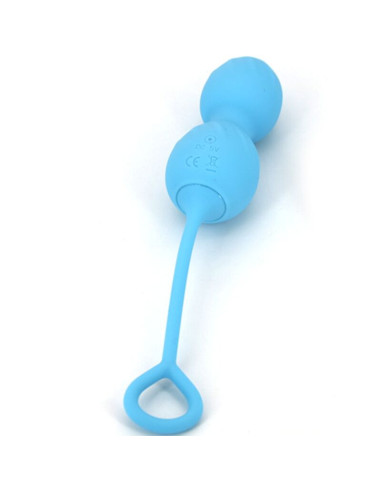 ARMONY - BLOSSOMS VAGINAL DUMBBELL VIBRATION REMOTE CONTROL 10 VIBRATIONS BLUE