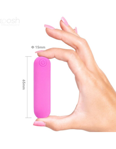 ARMONY - SPLASH HEHE VIBRATOR BULLET SILICONE 10 VIBRATIONS 65 X 15 CM PINK