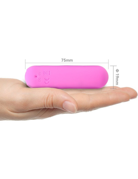 ARMONY - SPLASH HAHA VIBRATOR BULLET SILICONE 10 VIBRATIONS 75 X 19 CM PINK