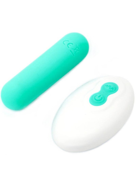 ARMONY - SPLASH JOLINE VIBRATOR BULLET SILICONE REMOTE CONTROL 10 VIBRATIONS 65 X 15 CM GREEN