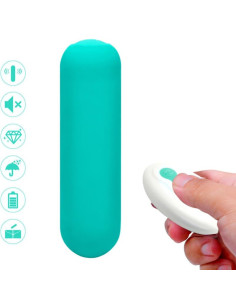 ARMONY - SPLASH JOIE VIBRATOR BULLET SILICONE REMOTE CONTROL 10 VIBRATIONS 75 X 19 CM GREEN