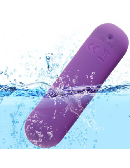 ARMONY - SPLASH JOIE VIBRATORIUS KULĖ, SILIKONINIS NUOTOLINIO VALDYMO VALDYMAS, 10 VIBRAVIMŲ, 75 X 19 CM, VIOLETINIS