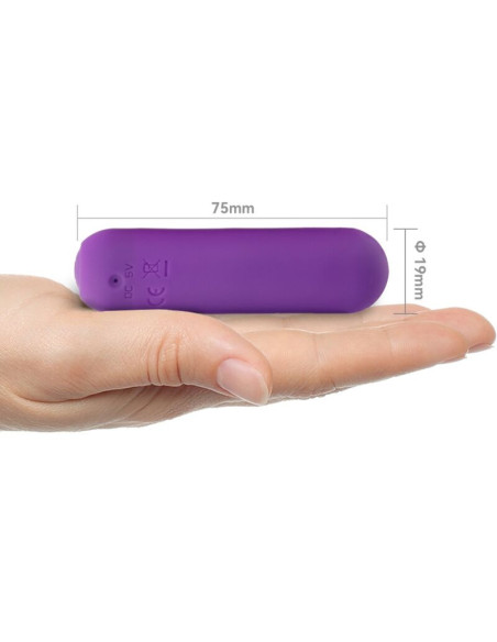 ARMONY - SPLASH JOIE VIBRATOR BULLET SILICONE REMOTE CONTROL 10 VIBRATIONS 75 X 19 CM PURPLE
