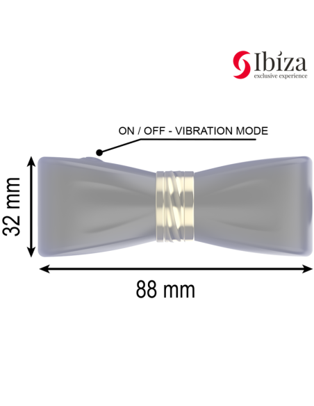 IBIZA - CLIT STIMULATOR 3 HEADS BOW