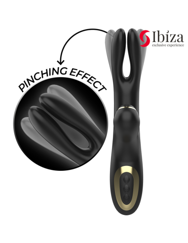 IBIZA - DOUBLE VIBRATOR CLAMPING BLACK