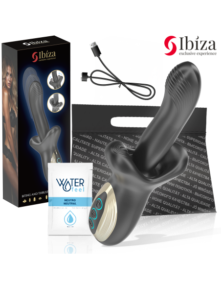 IBIZA - POWERFUL VIBRATOR WITH THRUSTING AND BITING EFFECT