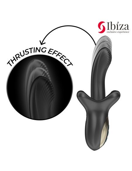 IBIZA - POWERFUL VIBRATOR WITH THRUSTING AND BITING EFFECT