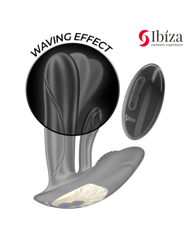IBIZA - WEARABLE VIBRATOR WITH G-SPOT AND CLITORIS STIMULATION WITH REMOTE CONTROL