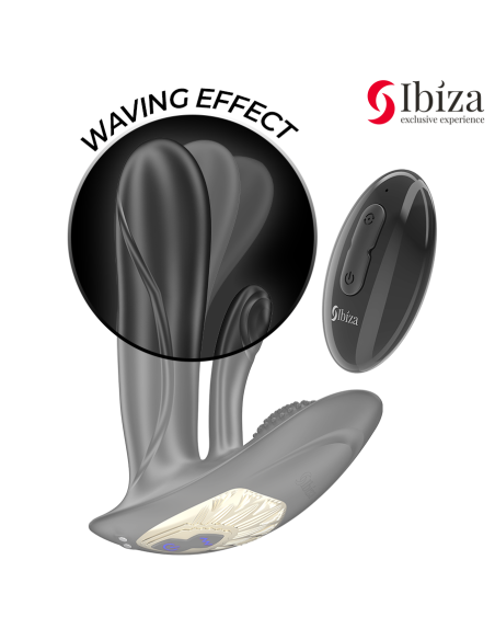 IBIZA - WEARABLE VIBRATOR WITH G-SPOT AND CLITORIS STIMULATION WITH REMOTE CONTROL