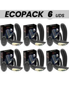 ECOPACKS 6 UNITS - IBIZA WEARABLE VIBRATOR WITH G-SPOT AND CLITORIS STIMULATION WITH REMOTE CONTROL