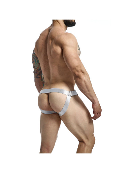 MOB - DNGEON JOCKSTRAP SILVER COCK RING ONE SIZE