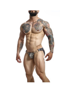 MOB - DNGEON SNAP JOCKSTRAP GRAY ONE SIZE 2