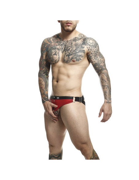MOB - DNGEON JOCKSTRAP RED COCK RING ONE SIZE
