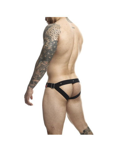 MOB - DNGEON JOCKSTRAP RED COCK RING ONE SIZE