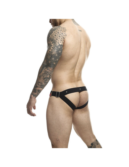 MOB - DNGEON JOCKSTRAP RED COCK RING ONE SIZE