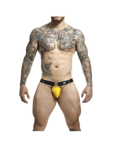 MOB - DNGEON YELLOW JOCKSTRAP WITH CHAINS ONE SIZE
