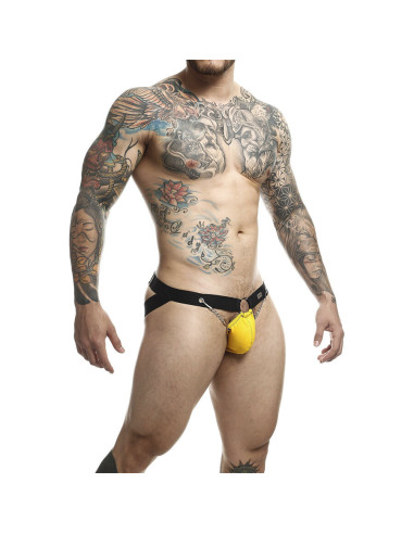 MOB - DNGEON YELLOW JOCKSTRAP WITH CHAINS ONE SIZE