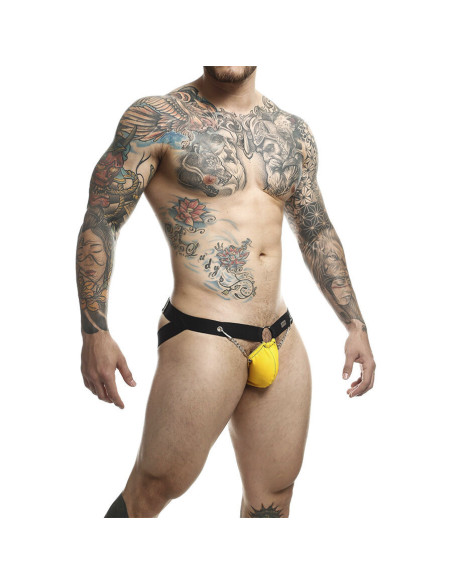 MOB - DNGEON YELLOW JOCKSTRAP WITH CHAINS ONE SIZE