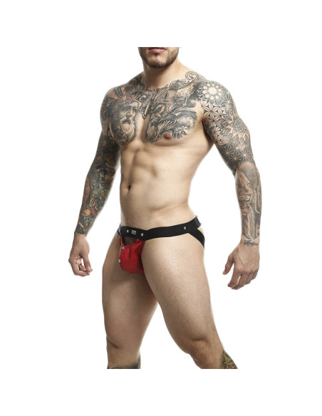 MOB - DNGEON JOCKSTRAP ATHLETE RAUDONAS VIENO DYDŽIO