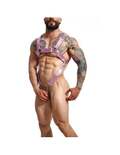 MOB - DNGEON CROSSED PENIS HARNESS ONE SIZE 2
