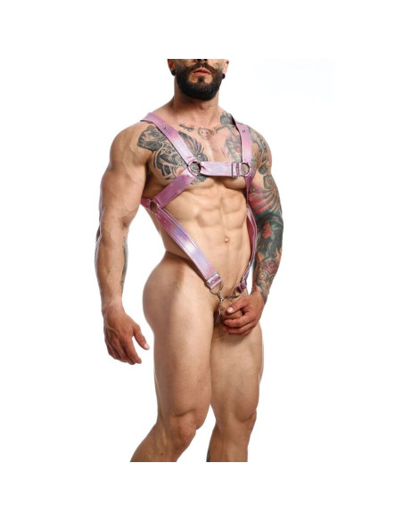 MOB - DNGEON CROSSED PENIS HARNESS ONE SIZE