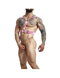 MOB - DNGEON PINK CHAIN HARNESS ONE SIZE Y 2