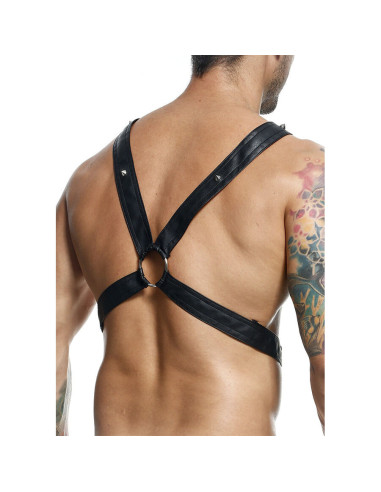 MOB - DNGEON CROSSED BLACK CHAIN HARNESS ONE SIZE