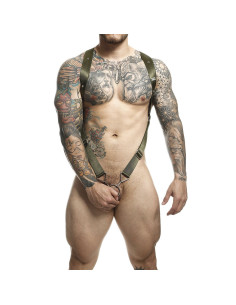 MOB - DNGEON CROSS BACK HARNESS GREEN ONE SIZE