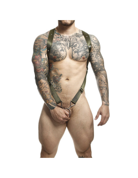 MOB - DNGEON CROSS BACK HARNESS GREEN ONE SIZE
