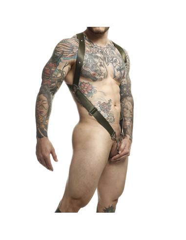 MOB - DNGEON CROSS BACK HARNESS GREEN ONE SIZE