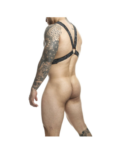 MOB - DNGEON SILVER HARNESS WITH CHAINS ONE SIZE