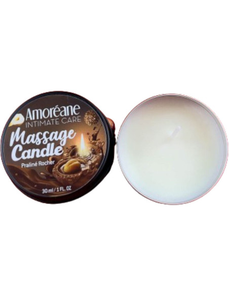 AMOREANE - MASSAGE CANDLE ROCHER PRALINE 30 ML