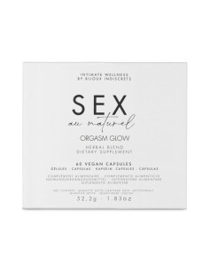 BIJOUX - ORGASM GLOW MAISTO PAPILDAS 60 KAPSULIŲ 2