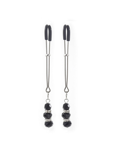 OHMAMA FETISH - NIPPLE Clamps WITH CRYSTAL STONES