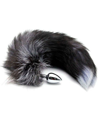 ALIVE - ANAL PLEASURE PLUG METAL FOX TAIL SIZE L