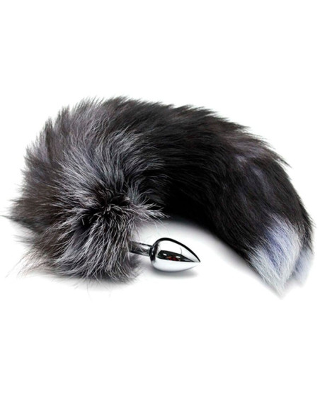 ALIVE - ANAL PLEASURE PLUG METAL FOX TAIL SIZE L