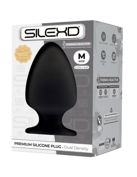 SILEXD - MODEL 1 ANAL PLUG PREMIUM SILEXPAN SILICONE PREMIUM THERMOREACTIVE SIZE M