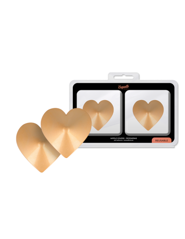 COQUETTE CHIC DESIRE - NIPPLE COVERS GOLDEN HEARTS