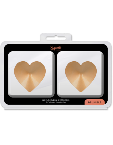 COQUETTE CHIC DESIRE - NIPPLE COVERS GOLDEN HEARTS