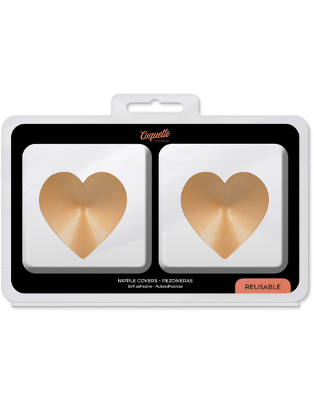 COQUETTE CHIC DESIRE - NIPPLE COVERS GOLDEN HEARTS