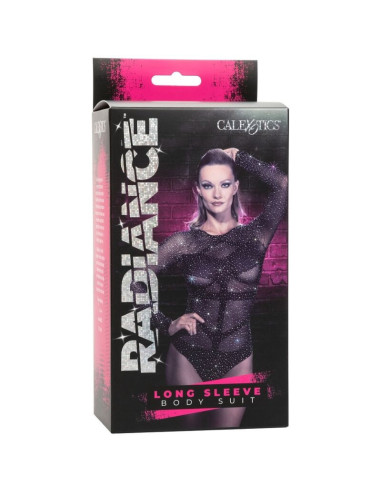 CALEXOTICS - RADIANCE LONG SLEEVE BODYSUIT RHINE