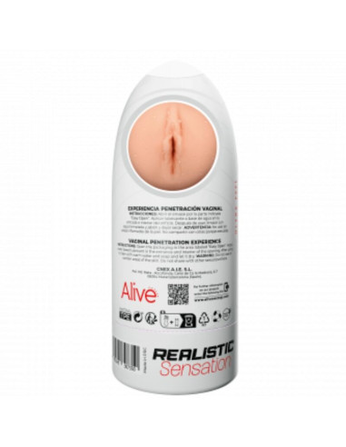 ALIVE - FLEX MALE MASTURBADOR VAGINAL SIZE M