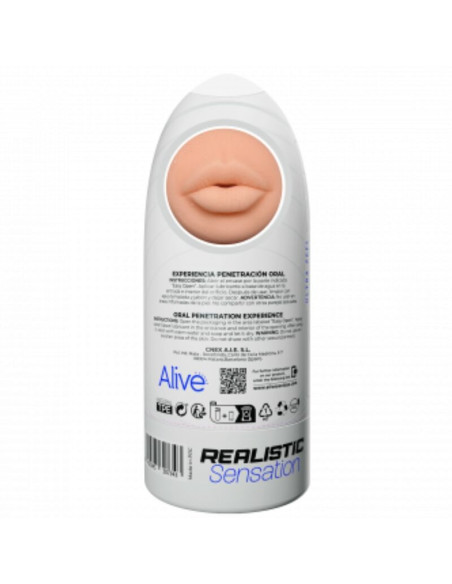 ALIVE - FLEX MALE MASTURBADOR ORAL SIZE M